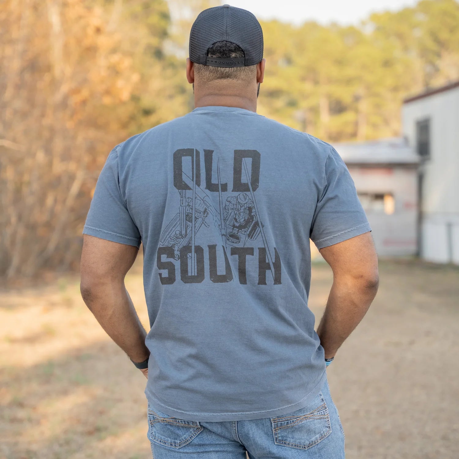 Lineman Bucket Truck Short Sleeve Tee by Old South Apparel