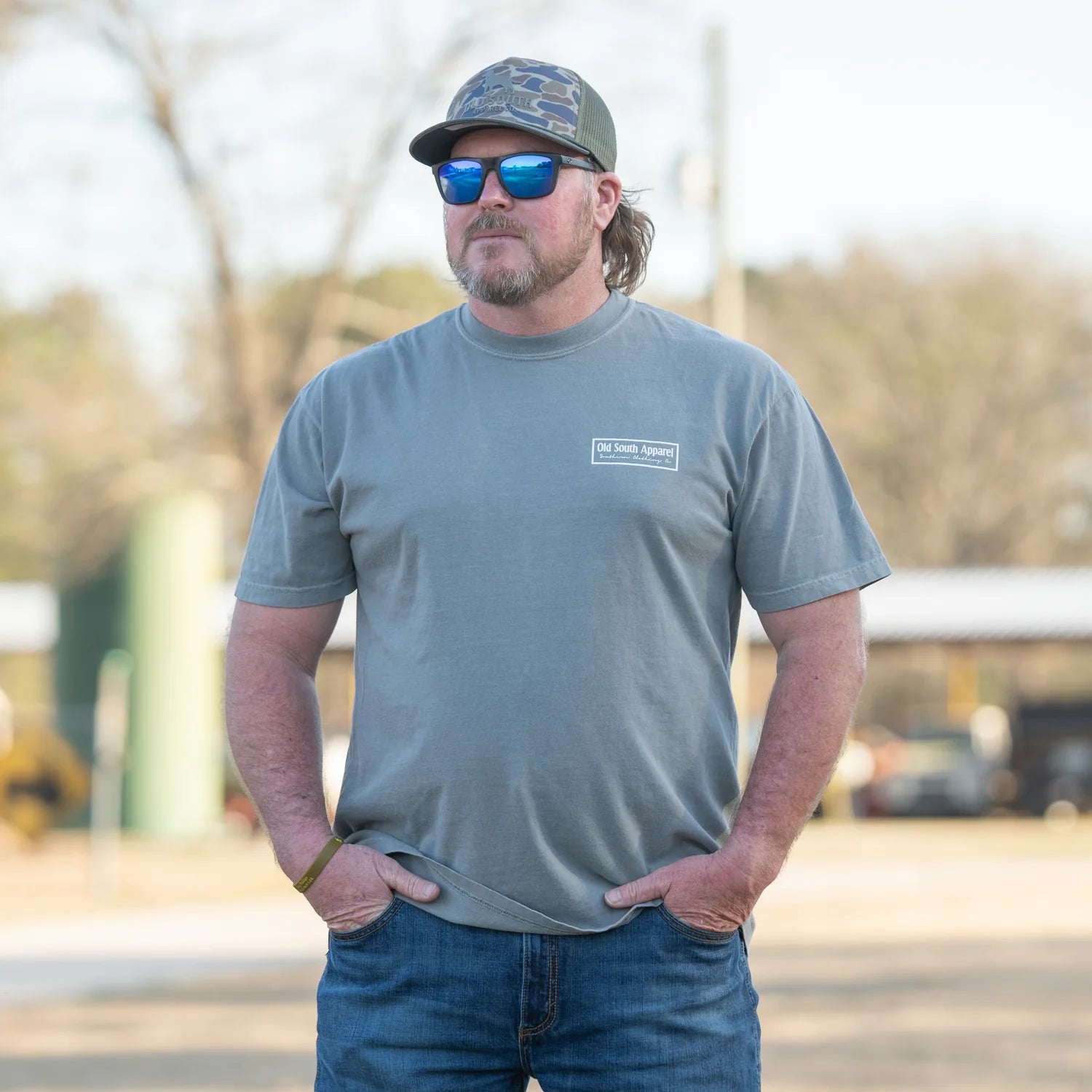 Flat Head Catfish Short Sleeve Tee by Old South Apparel