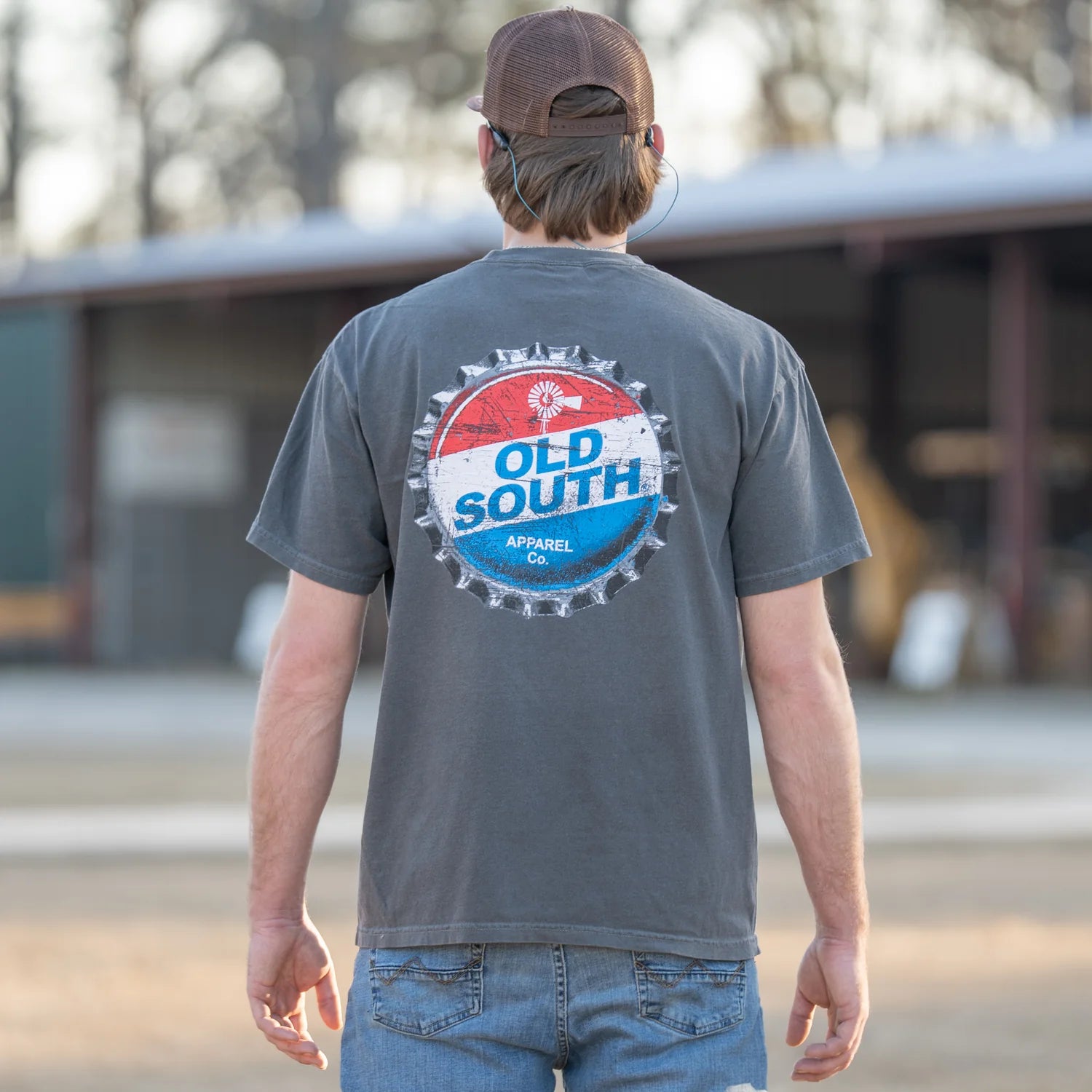 Vintage Bottle Cap Short Sleeve Tee by Old South Apparel