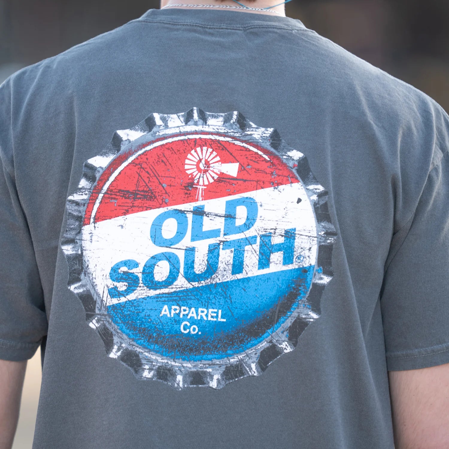 Vintage Bottle Cap Short Sleeve Tee by Old South Apparel