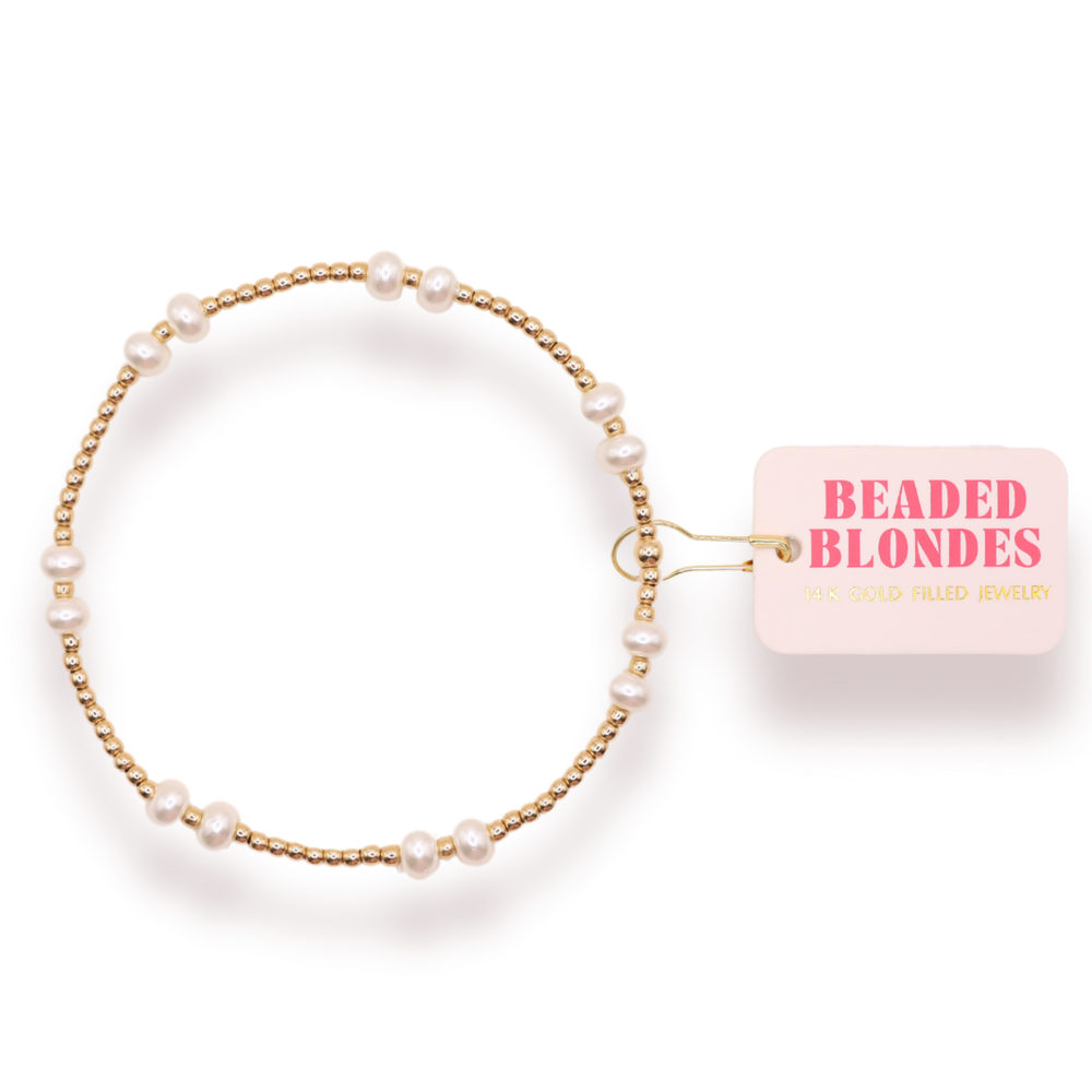 Dainty Bethani Bracelet By Beaded Blonde mixed