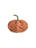 wicker woven pumpkin