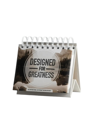Designed For Greatness Perpetual Calendar religious christian daily devotional gift