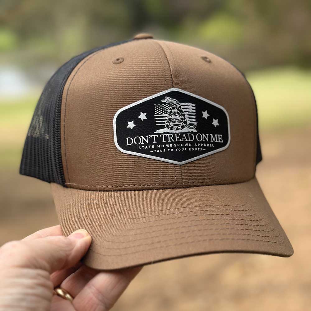 Copy of Don't Tread On Me Hat in Coyote Brown