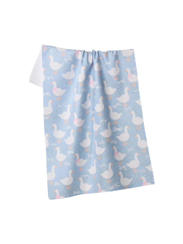 Duck Trail Tea Towel