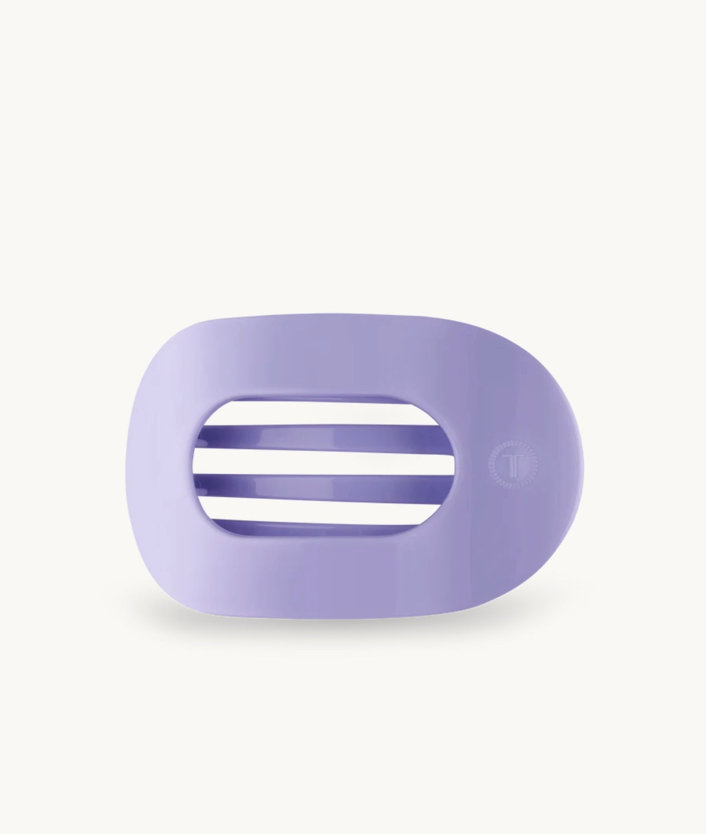 Lilac You Medium Flat Round Clip