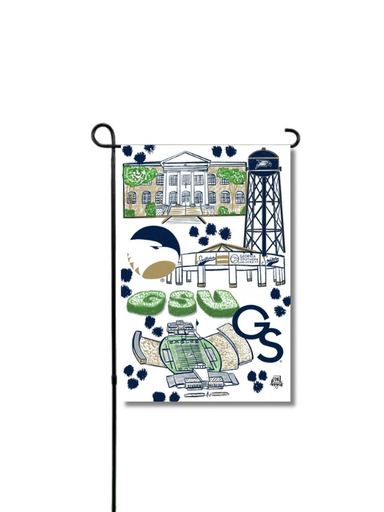GSU Campus map Eagle Nation Icon Flag By DK Designs