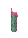 Easy Tiger Leakproof To-Go 30oz Tumbler by Swig Life chic cheetah tiger animal print travel cup