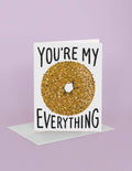 bagel birthday card