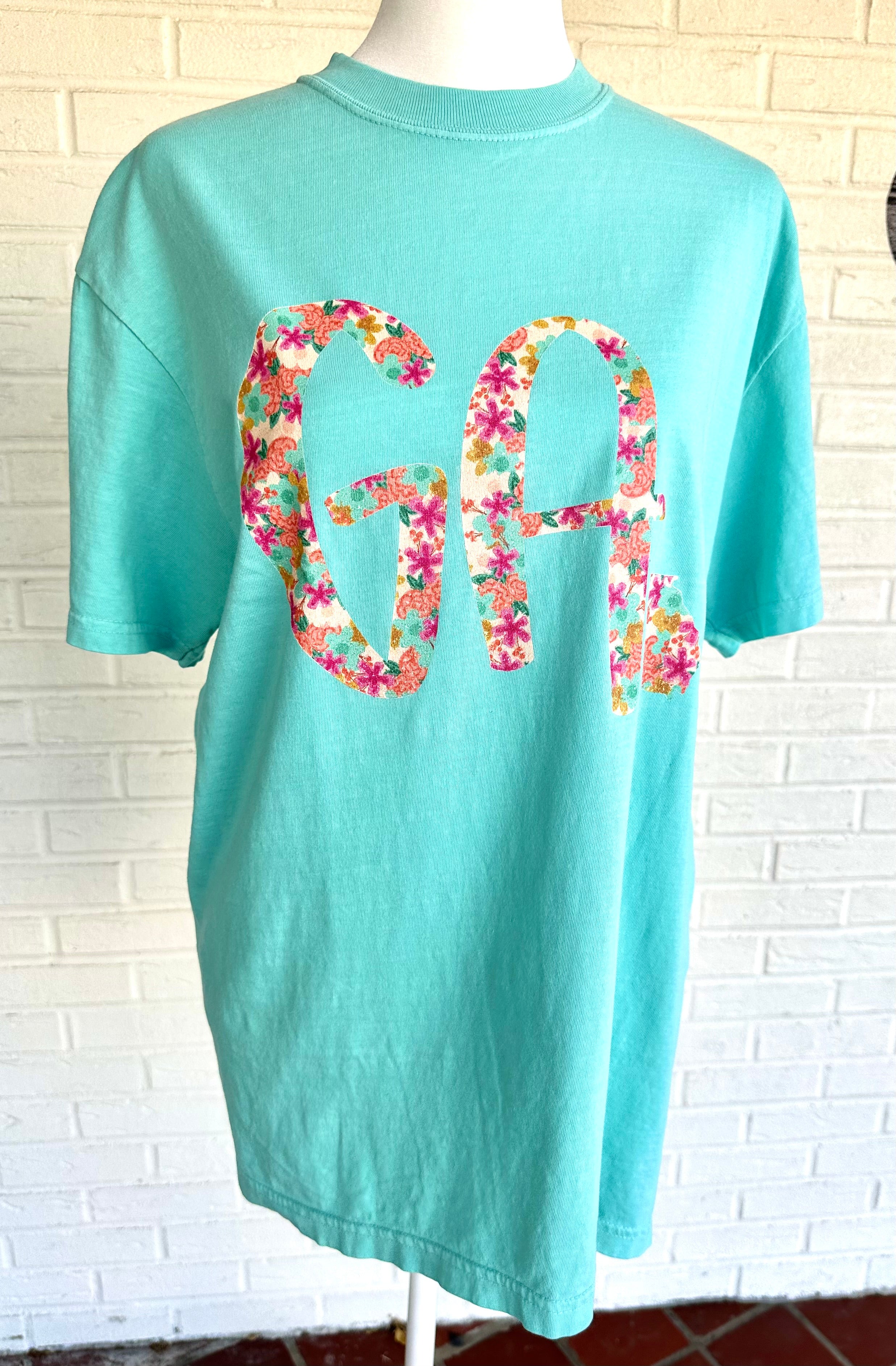 Floral Georgia Tee