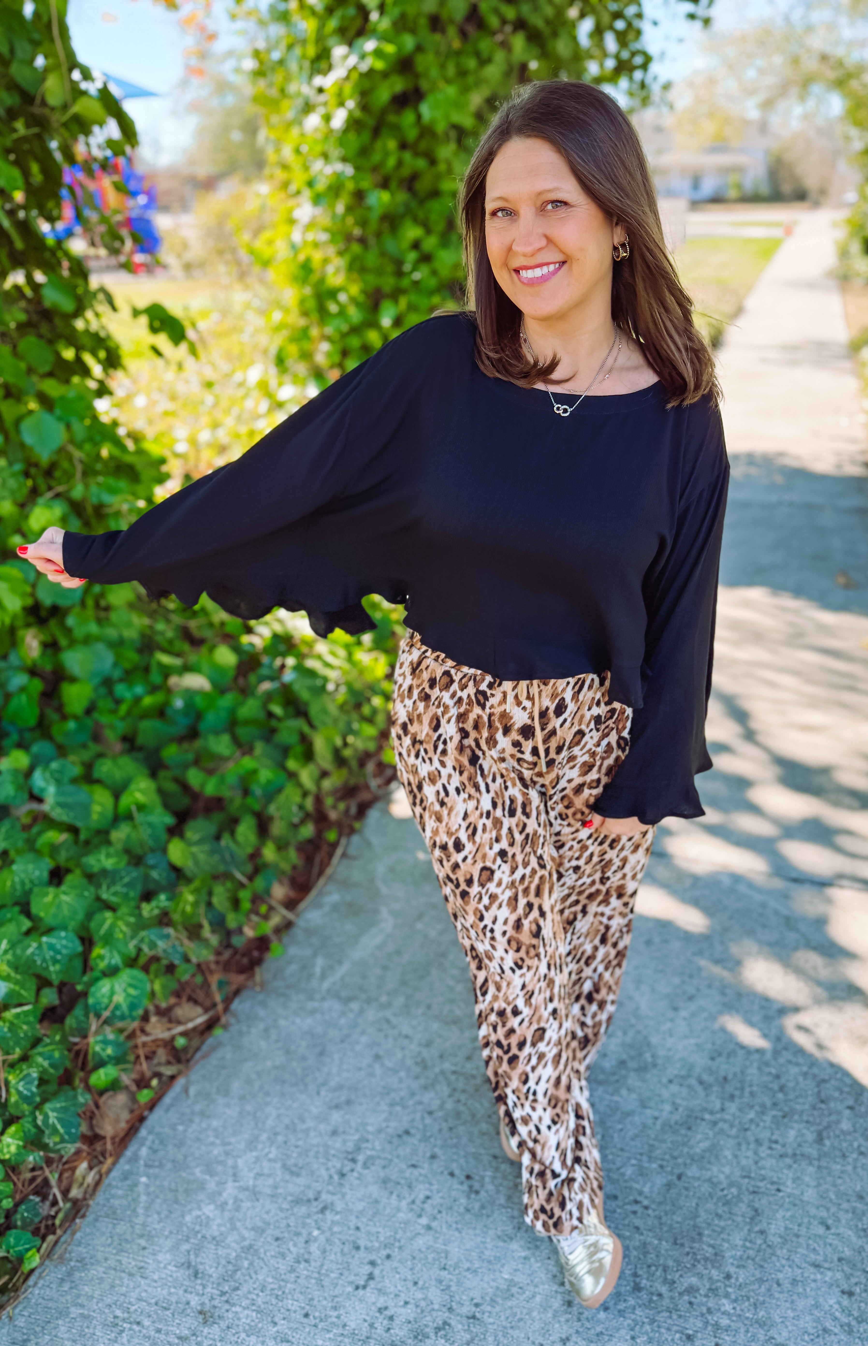 The Kaylee Bell Sleeve Top