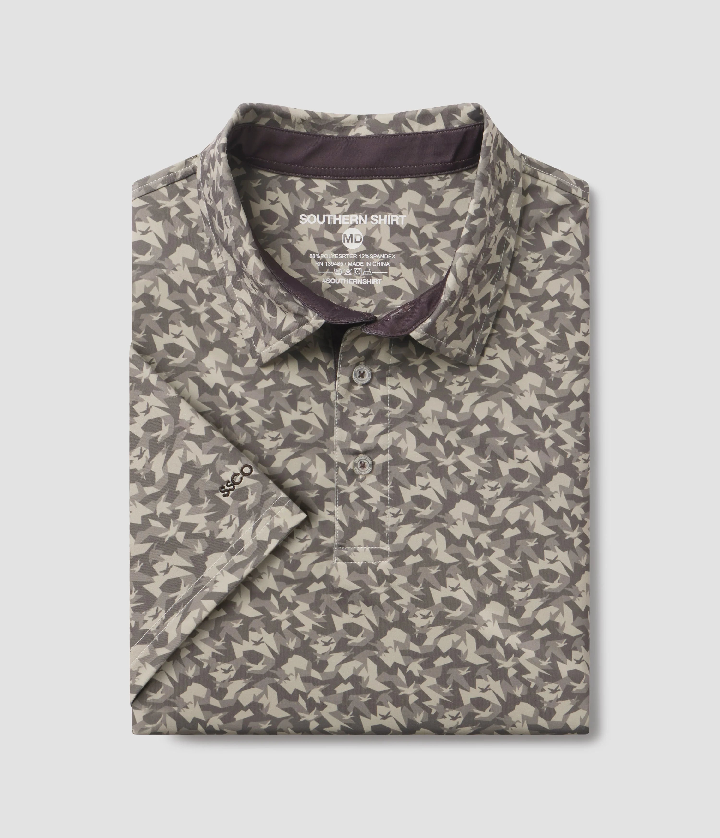 Feathered Pursuit Printed Polo by Southern Shirt Co.