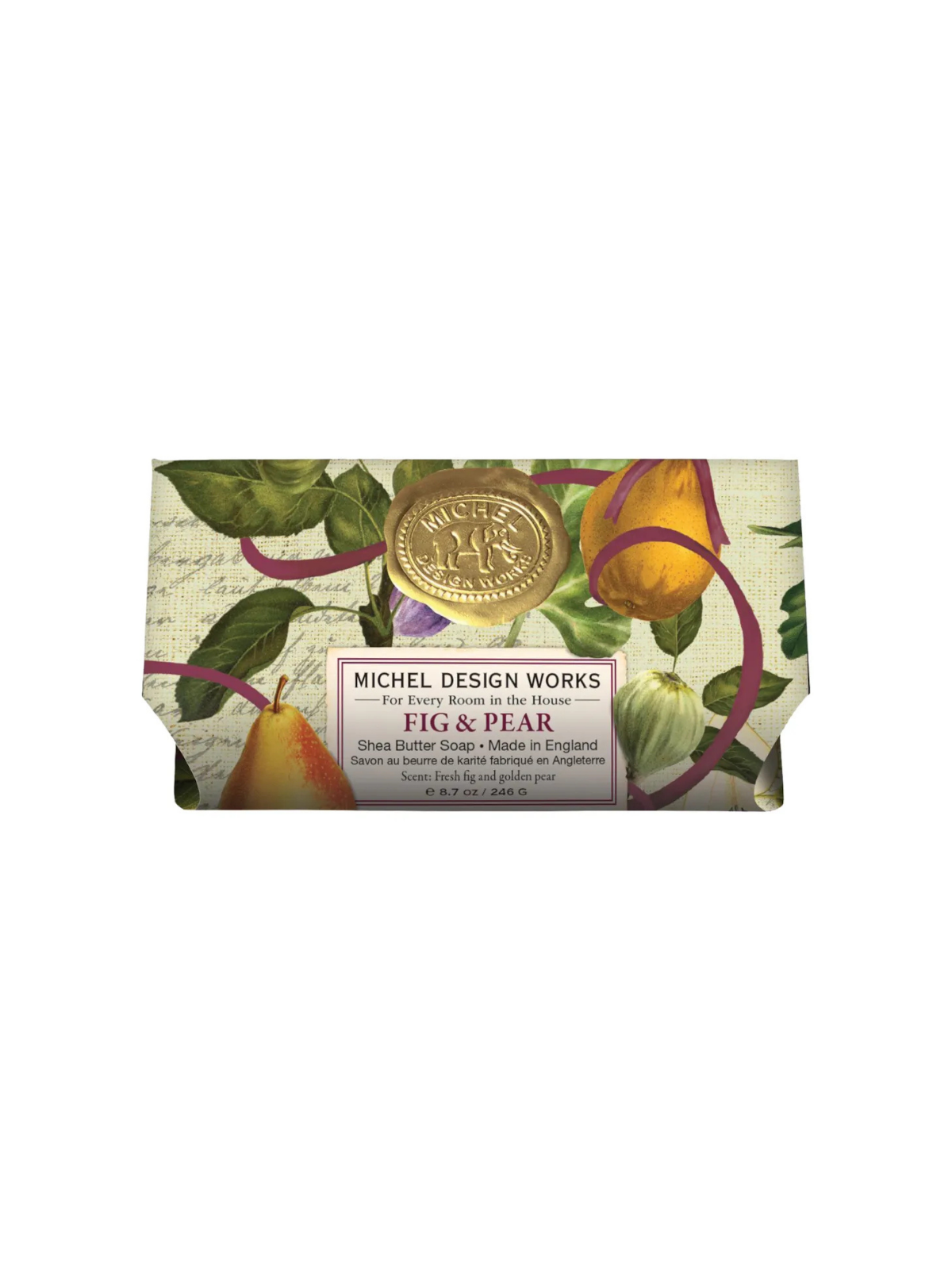 Fig & Pear Large Bath Soap 8.7oz