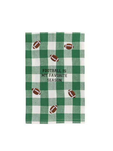 Football Embroidered Towel 