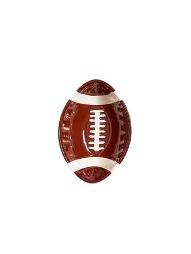 brown Football Tidbit Bowls