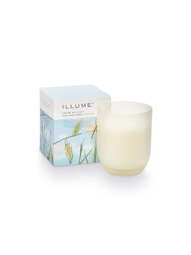 Fresh Sea Salt Baby Boxed Glass Candle ocean