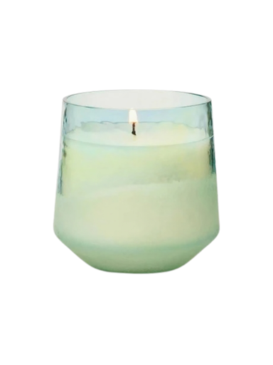 Fresh Sea Salt Baltic Glass Candle green