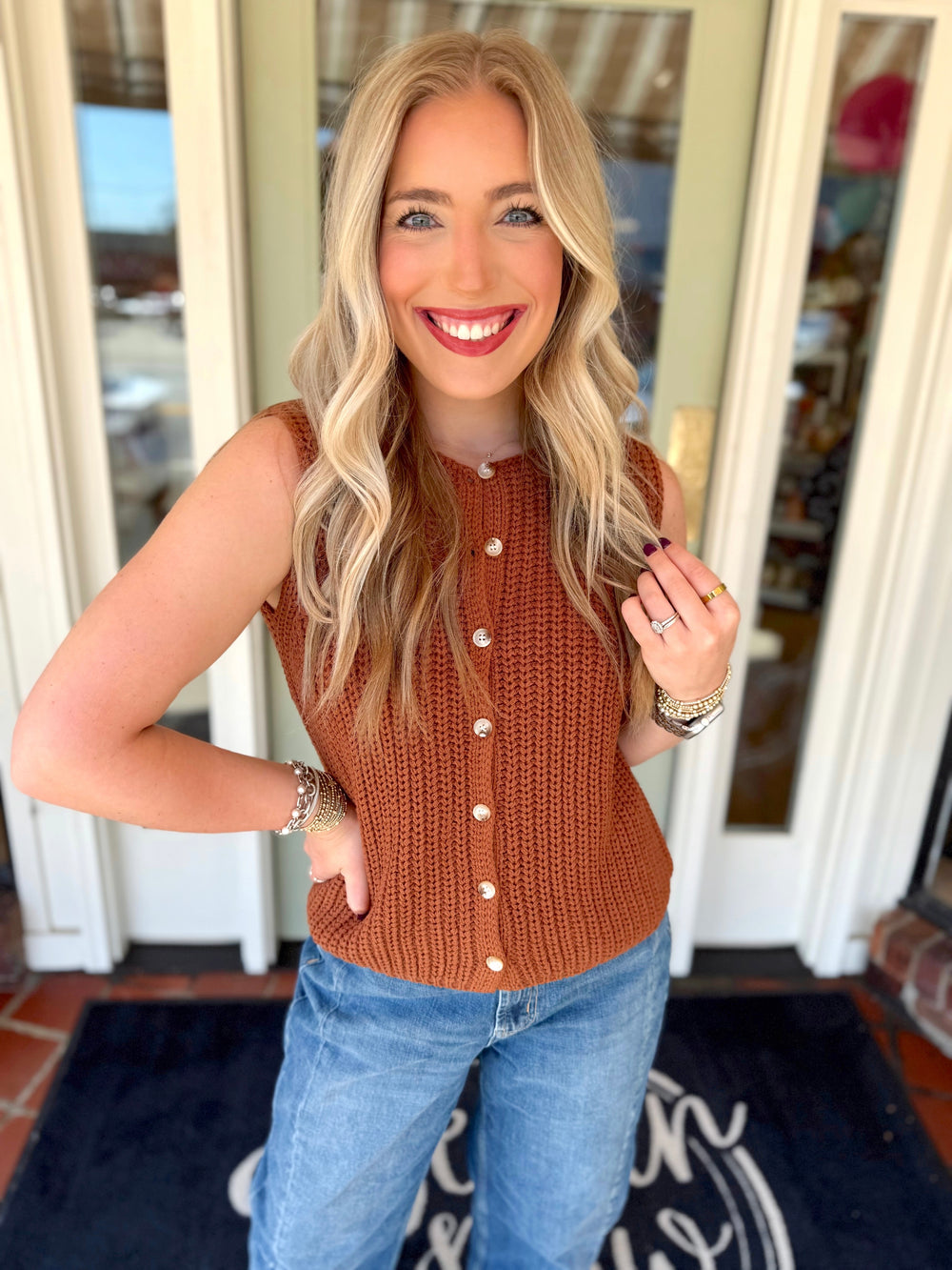 The Amber Sweater Vest