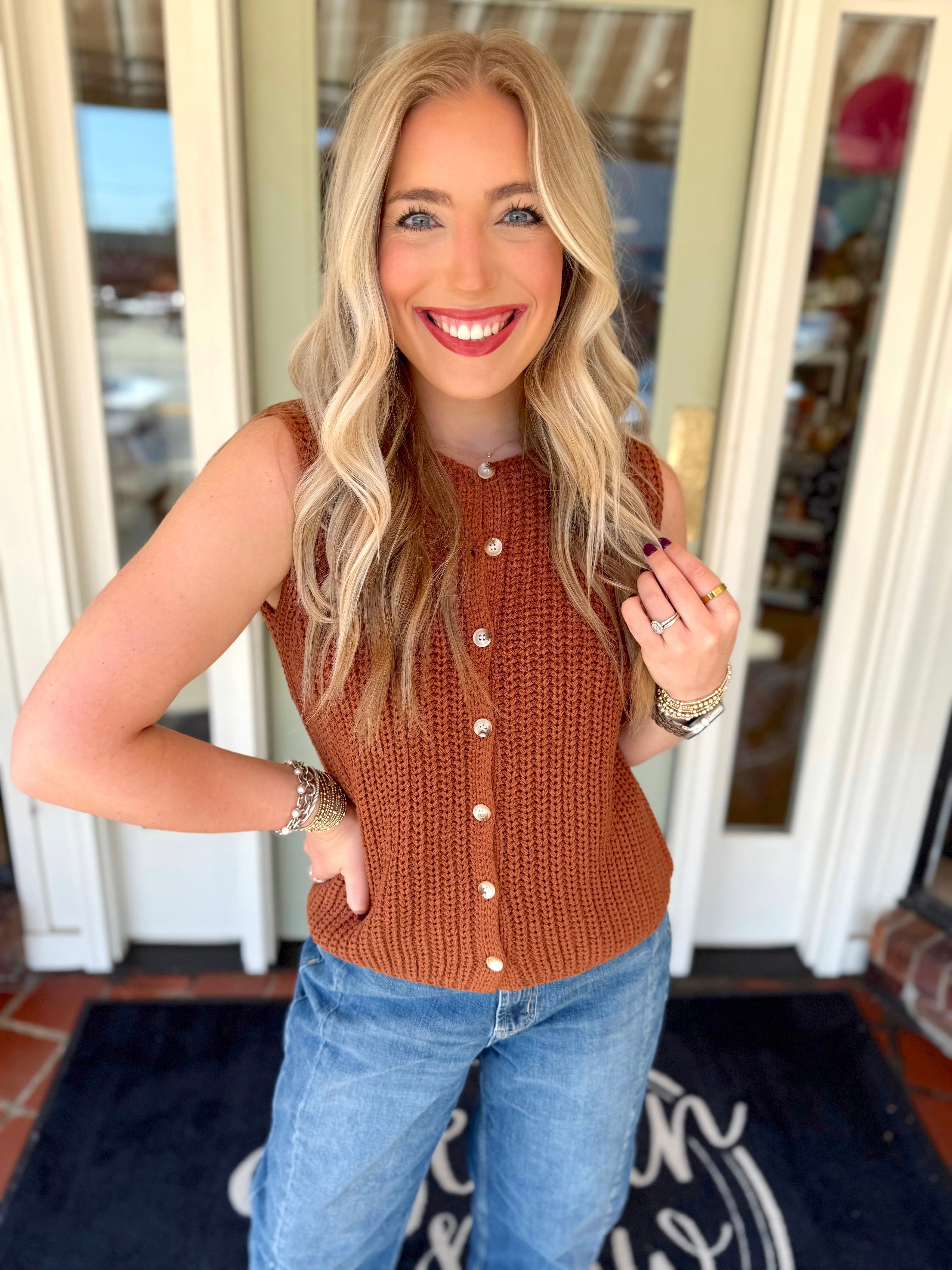 The Amber Sweater Vest