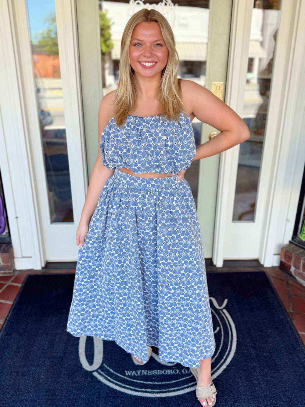 The Dailey Eyelet Top