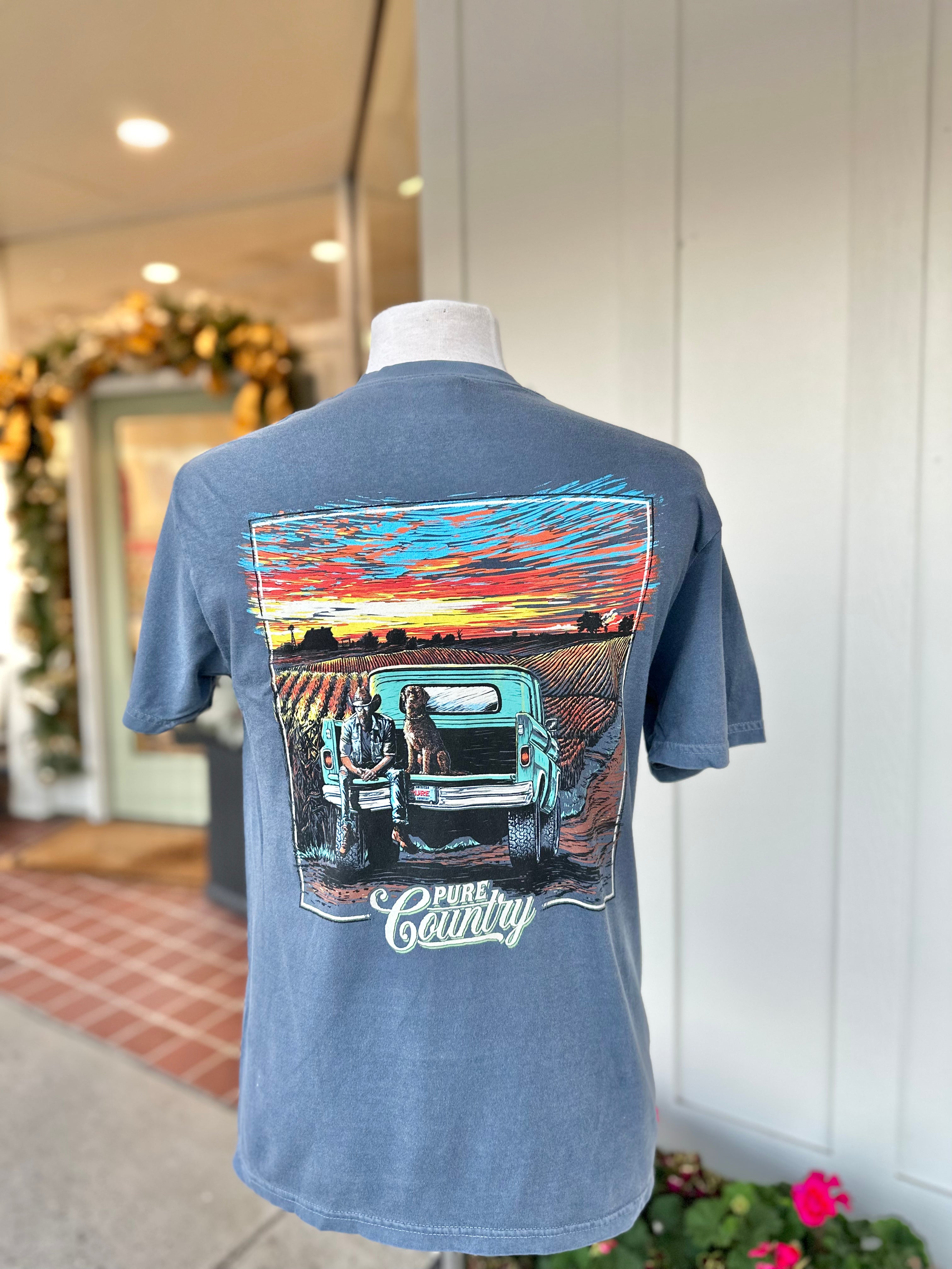 Country Roads Tee by Pure Country