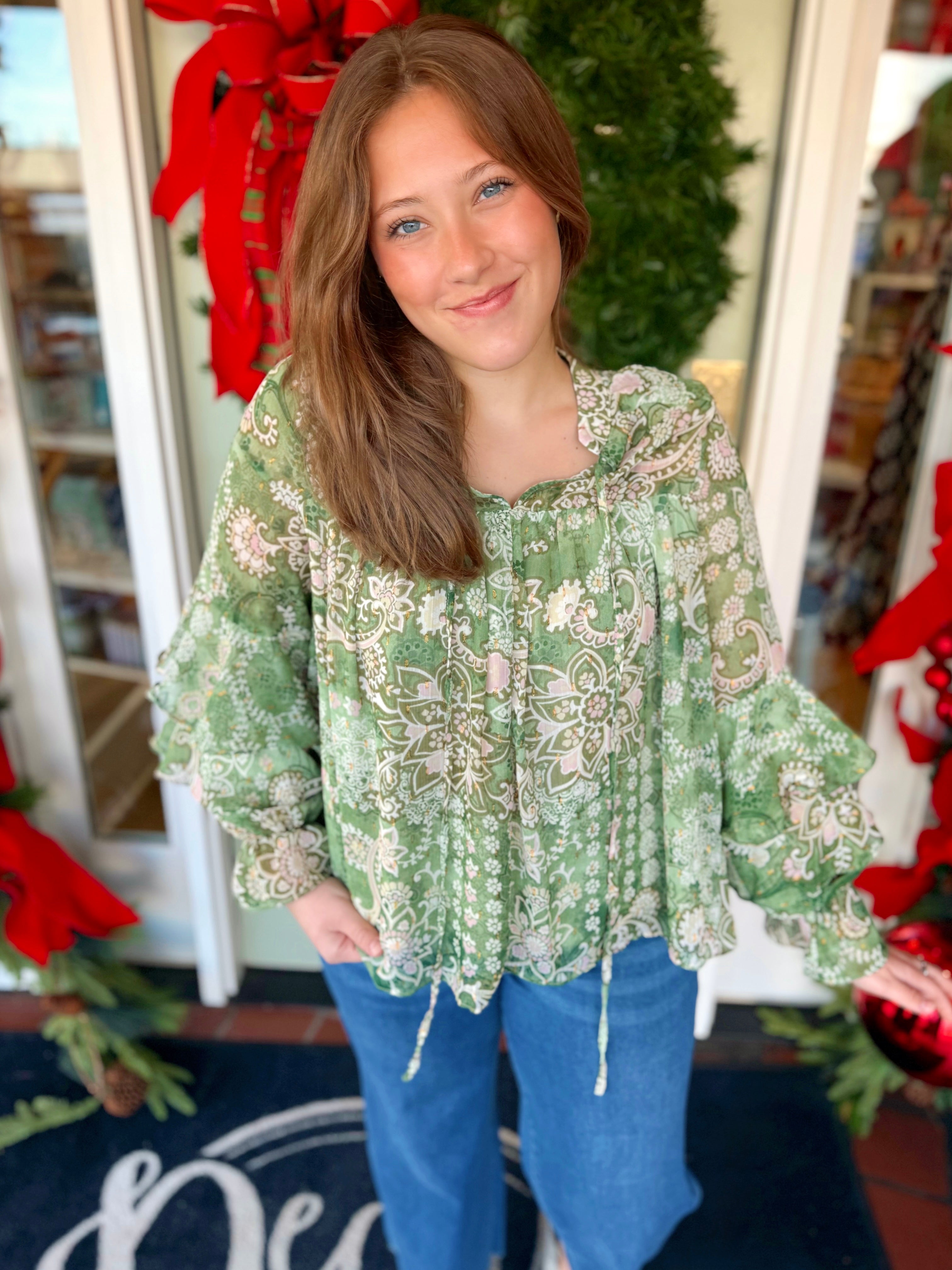 The Ellie Floral Top