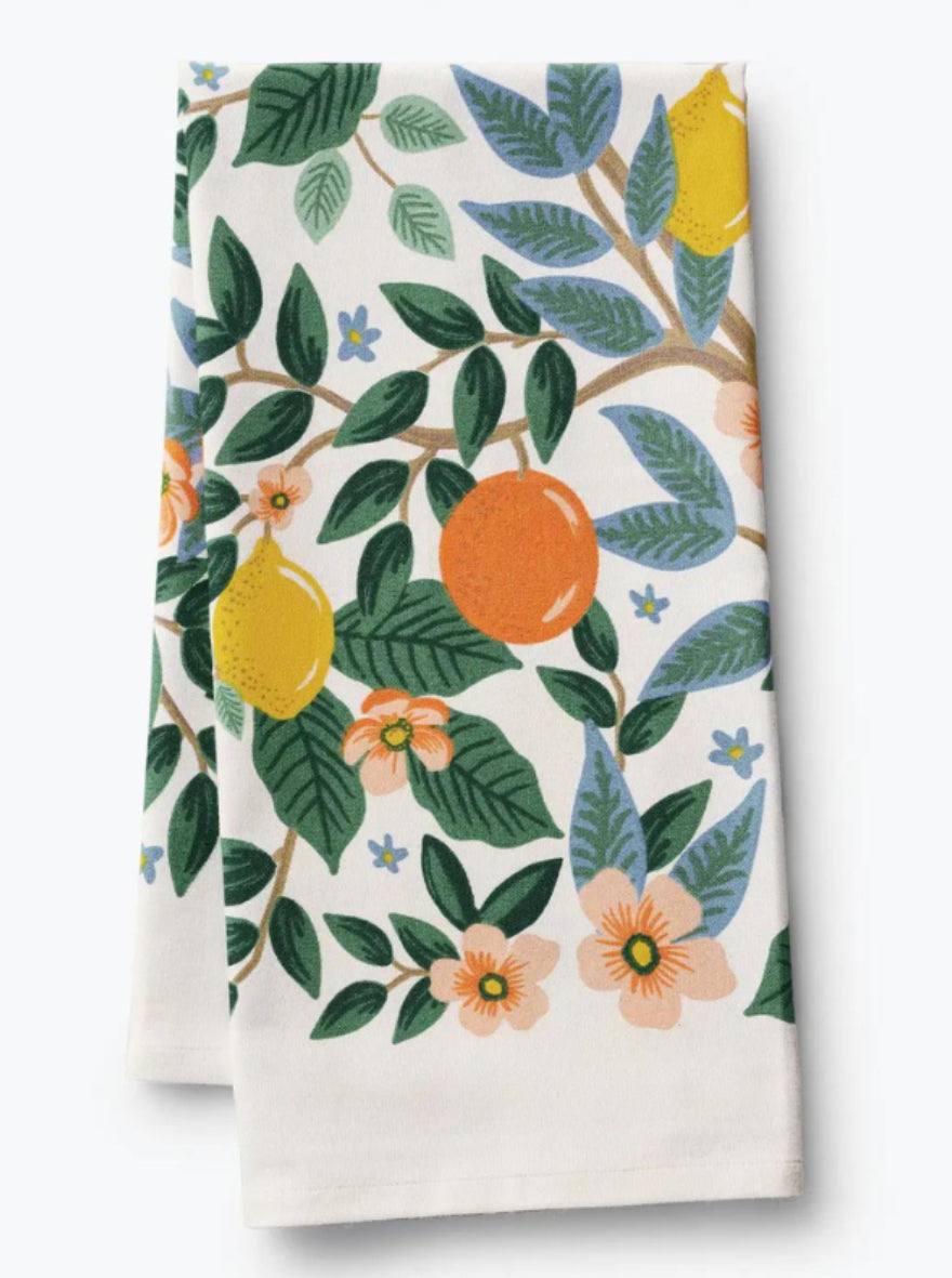 Lena & Will Wedding Registry - Citrus Grove Tea Towel