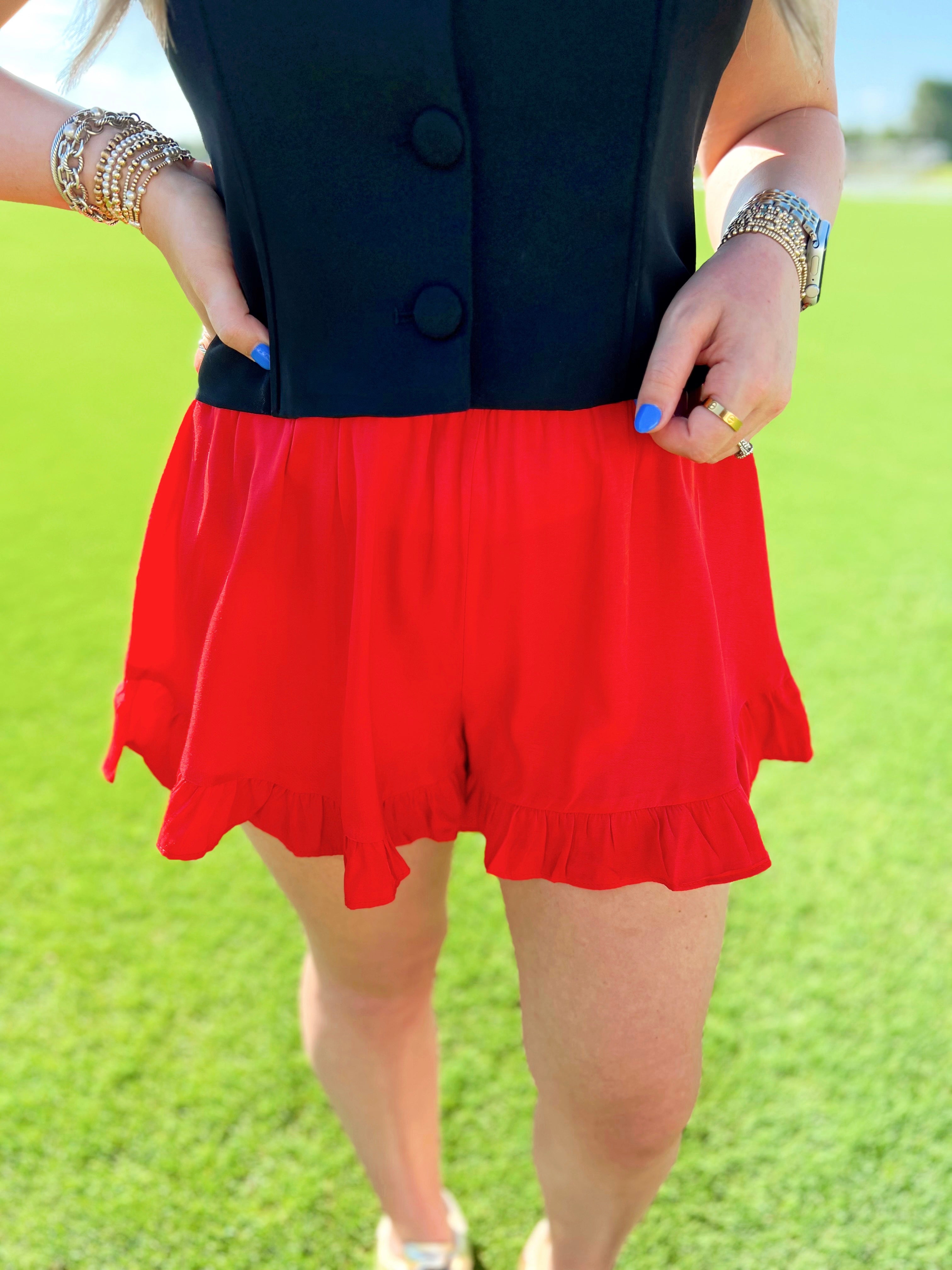 In The Red Zone Shorts