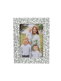 Decorative photo frame with green vines.