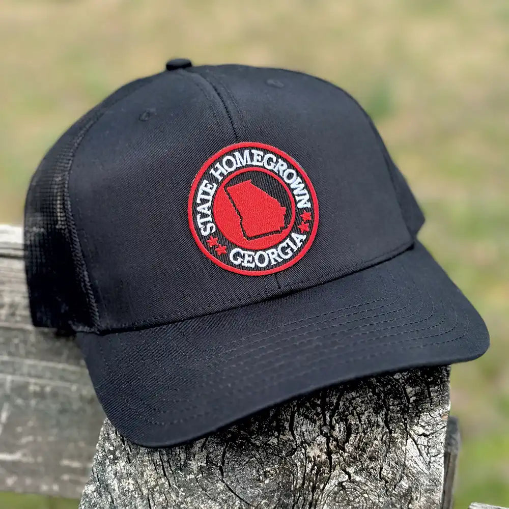 Georgia Pride Trucker in Black