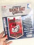 Georgia Bulldogs 28x40 House pole Flag