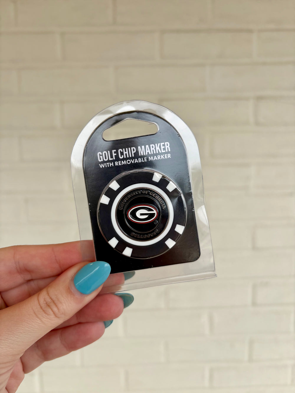 Georgia Bulldogs Golf Chip Marker Father's Day golfer gift