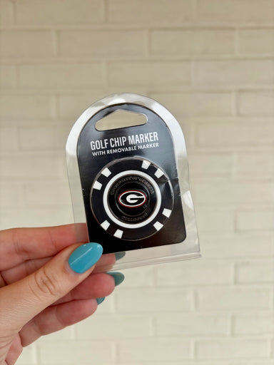 Georgia Bulldogs Golf Chip Marker Father's Day golfer gift