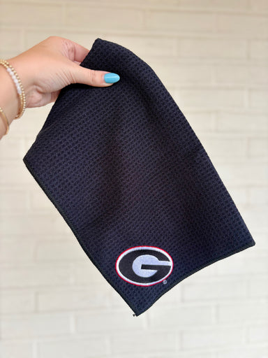 Georgia Bulldogs Magnetic Microfiber Towel