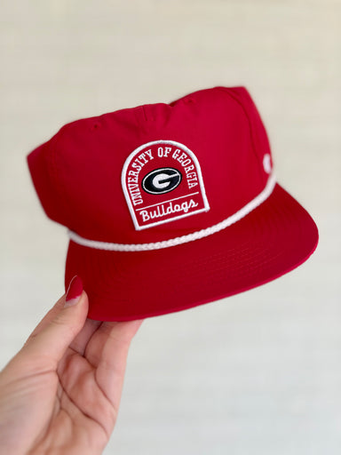Georgia Bulldogs Patch Captain Rope Hat