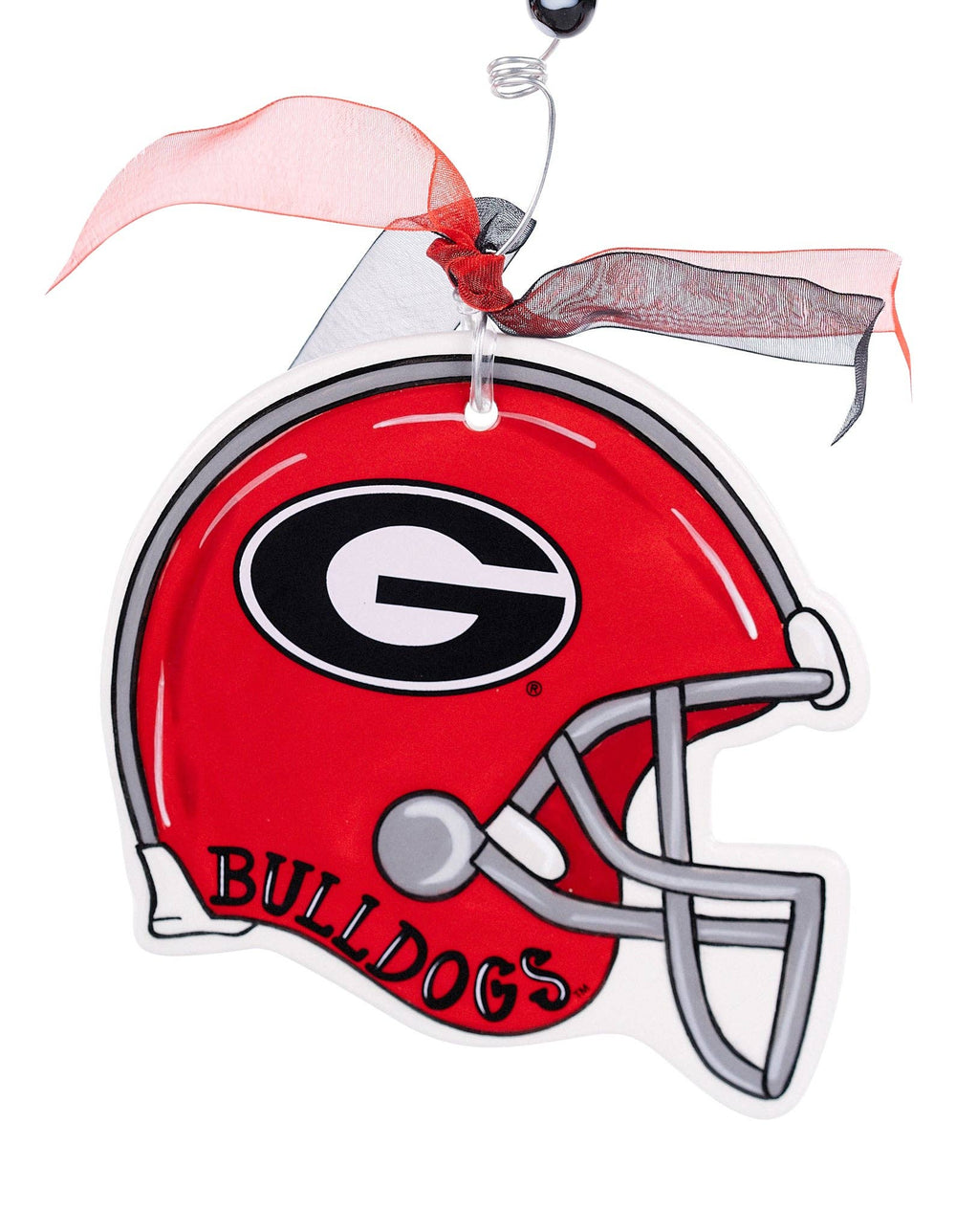 ceramic ornament georgia bulldogs helmet