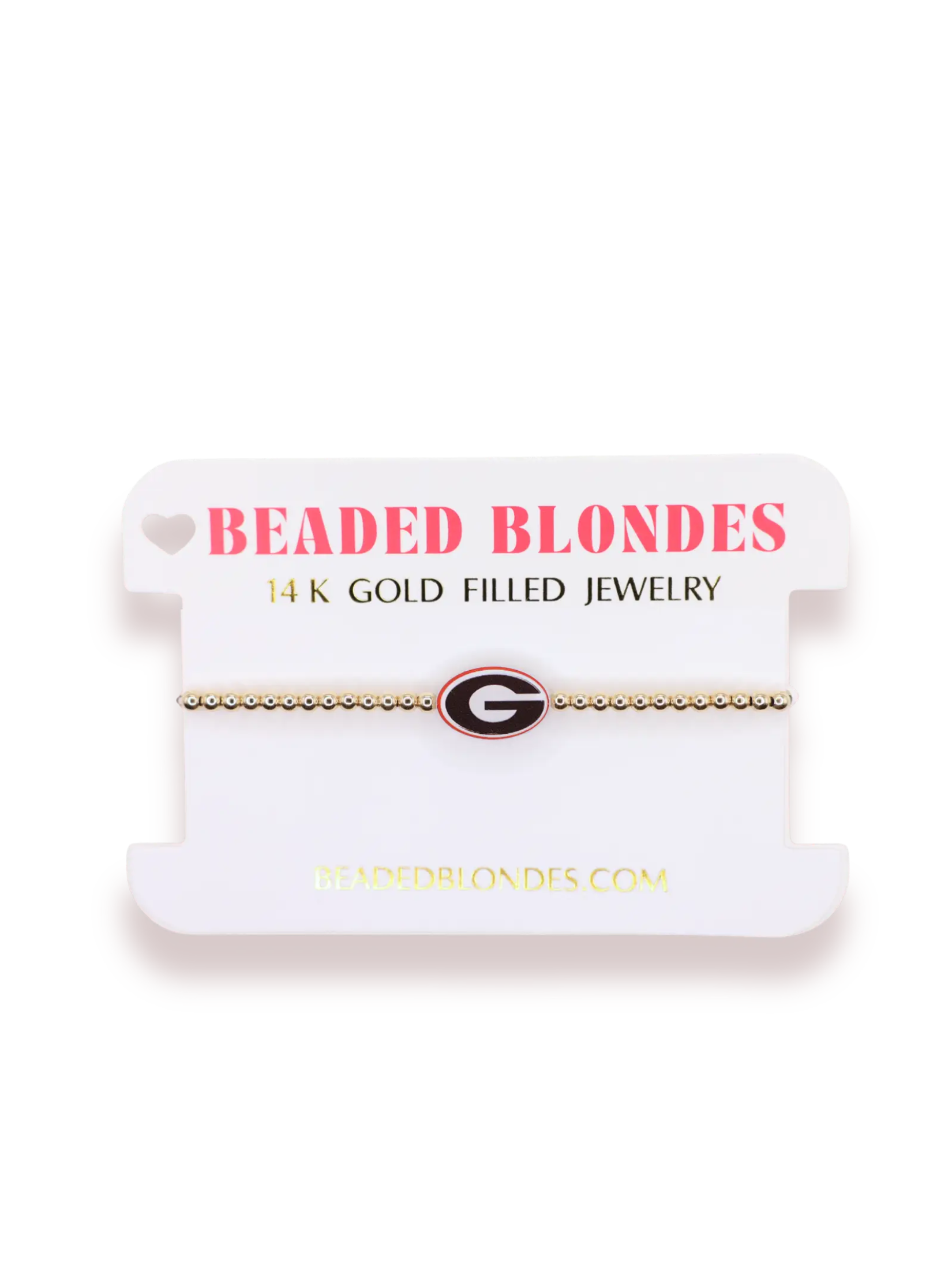 ga logo gold bracelet 
