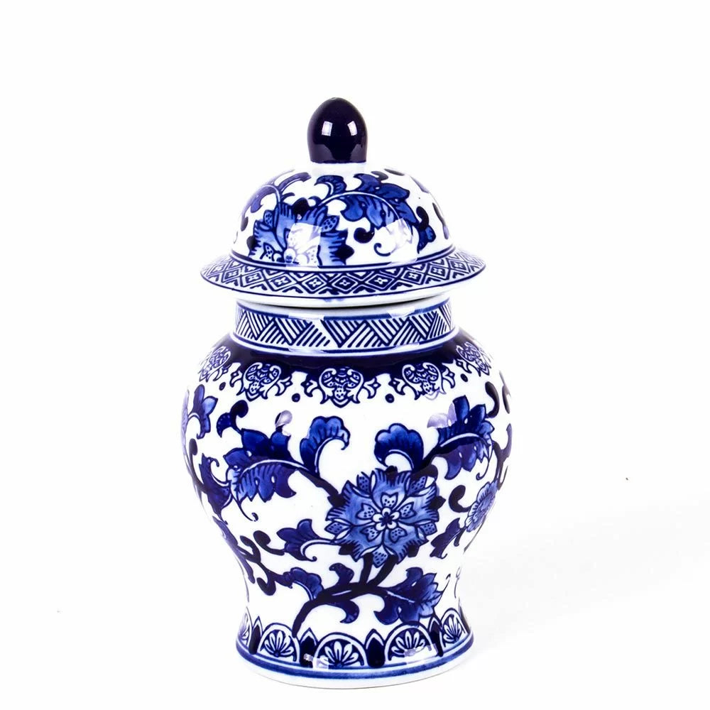 Small Chinoiserie Ginger Jar