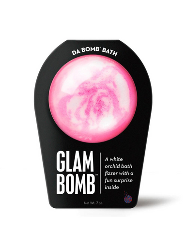 Glam bomb bath fizzer with surprise inside 