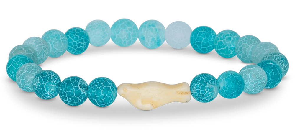 Fahlo Seal Bracelet in Aqua Blue