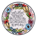 small floral wreath trinket tray 