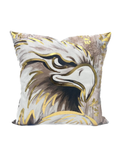 Decorative pillow with an eagle design