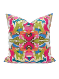 Colorful aztec patterned pillow