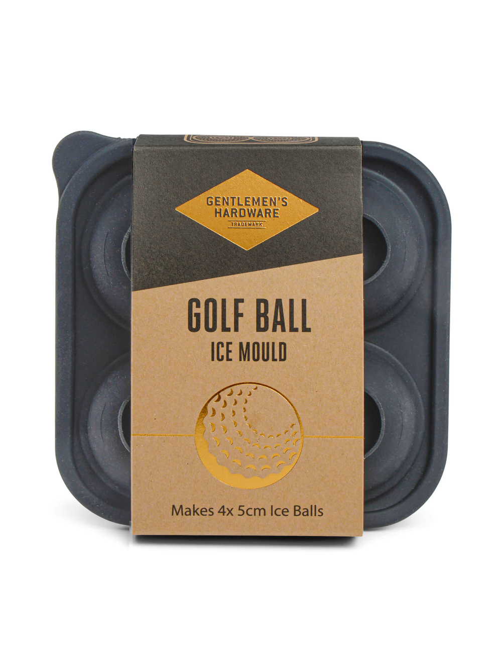 Golf ball ice mould 