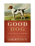 Book cover of 'Good Dog' with a dog illustration on a red background