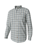 blue and tan button down polo 