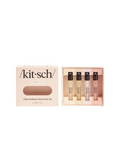 A Kitsch Hair Perfume Discovery Set, containing four sample-sized vials of hair perfume