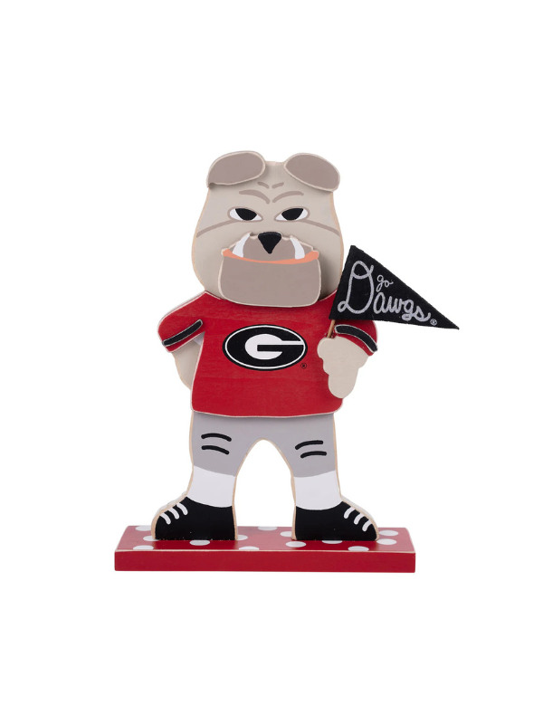 tabletop wood ga dawg 