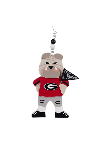 hairy dog ornament