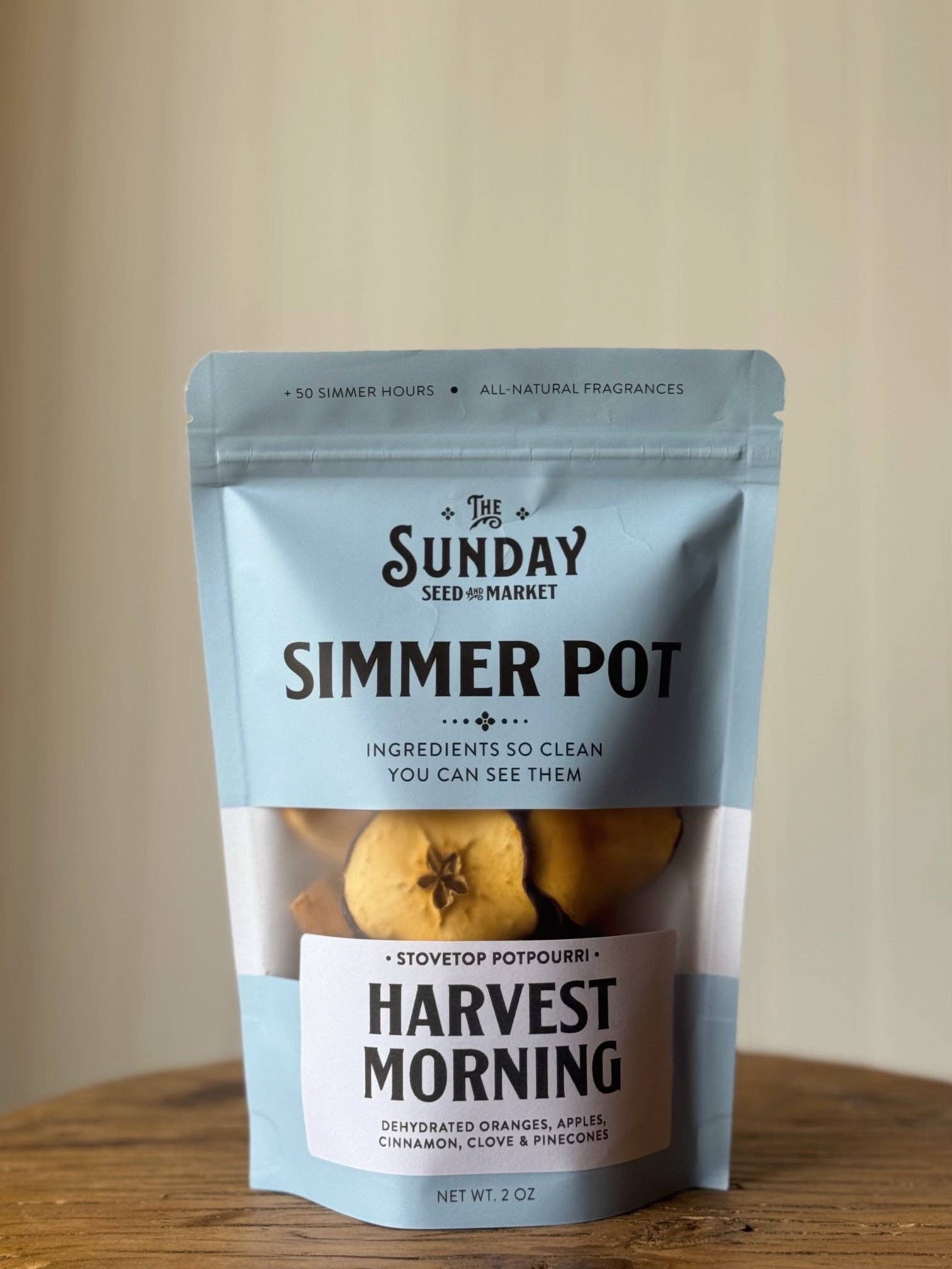 Harvest Morning Simmer Pot-Orange Cinnamon Clove the sunday seed and market